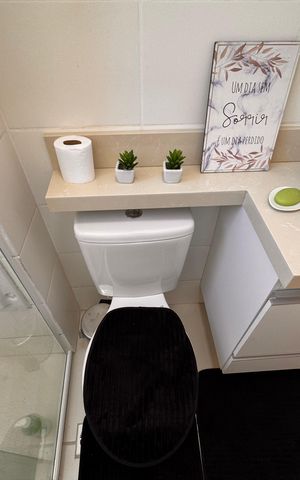 Apartamento para alugar com 44m², 2 quartos e 1 vaga Apartamento para alugar com 44m², 2 quartos e 1 vagaBanheiro Social