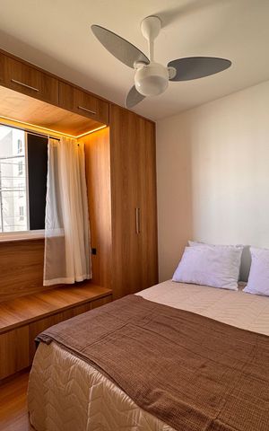 Apartamento para alugar com 44m², 2 quartos e 1 vaga Apartamento para alugar com 44m², 2 quartos e 1 vagaQuarto 2