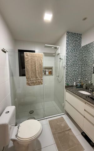 Studio à venda com 43m², 1 quarto e 1 vaga Studio à venda com 43m², 1 quarto e 1 vagaBanheiro