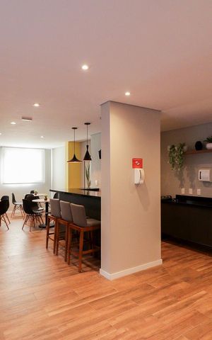 Apartamento à venda com 43m², 2 quartos e 1 vagaÁrea comum