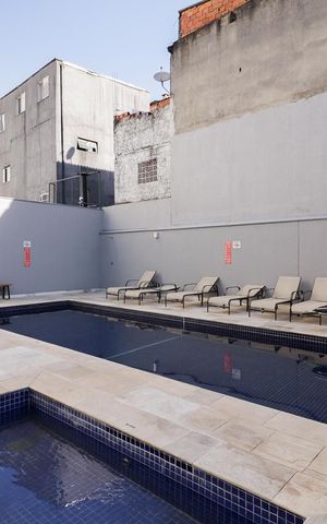 Apartamento à venda com 43m², 2 quartos e 1 vagaPiscina