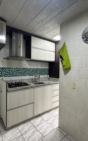 Apartamento à venda com 48m², 2 quartos e 1 vagaCozinha