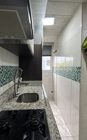 Apartamento à venda com 48m², 2 quartos e 1 vagaCozinha