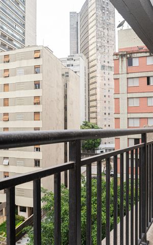 Studio para alugar com 24m², 1 quarto e sem vaga Studio para alugar com 24m², 1 quarto e sem vagaVaranda