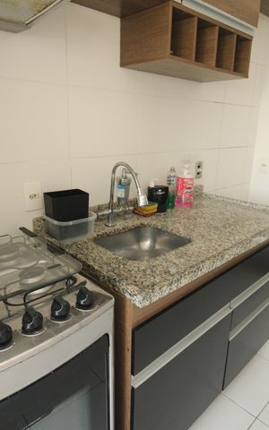 Apartamento à venda com 53m², 2 quartos e 1 vagaCozinha