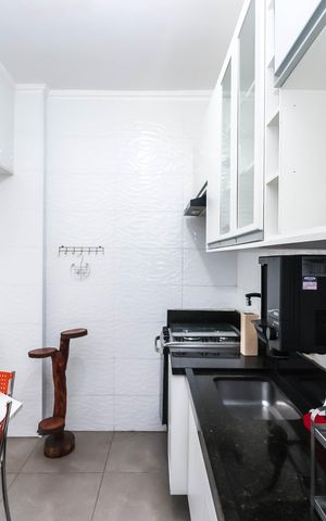 Apartamento à venda com 69m², 2 quartos e sem vagaCozinha