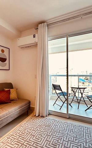 Studio à venda com 44m², 1 quarto e 1 vaga Studio à venda com 44m², 1 quarto e 1 vagaSala