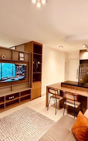 Studio à venda com 44m², 1 quarto e 1 vaga Studio à venda com 44m², 1 quarto e 1 vagaSala