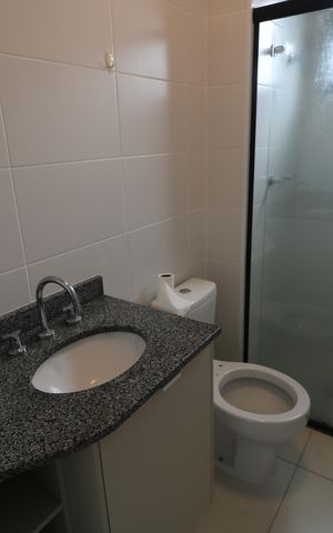 Apartamento à venda com 67m², 2 quartos e 1 vagaBanheiro da Suíte