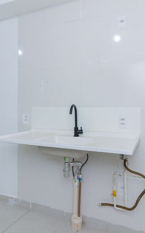 Apartamento para alugar com 32m², 2 quartos e sem vaga Apartamento para alugar com 32m², 2 quartos e sem vagaCozinha