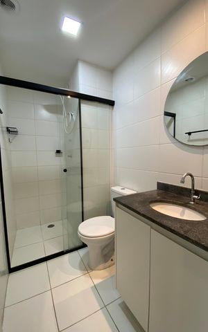 Apartamento para alugar com 34m², 2 quartos e sem vaga Apartamento para alugar com 34m², 2 quartos e sem vagaBanheiro