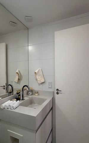 Apartamento para alugar com 49m², 2 quartos e 1 vaga Apartamento para alugar com 49m², 2 quartos e 1 vagaBanheiro