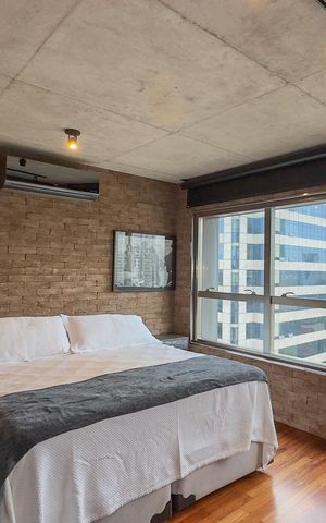 Apartamento para alugar com 90m², 1 quarto e 2 vagasQuarto Suíte