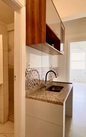 Studio para alugar com 26m², 1 quarto e sem vaga Studio para alugar com 26m², 1 quarto e sem vagaCozinha