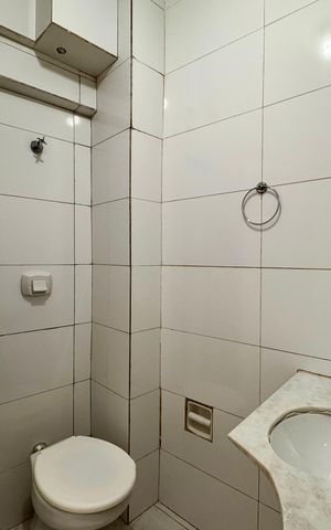Apartamento para alugar com 26m², 1 quarto e sem vagaBanheiro