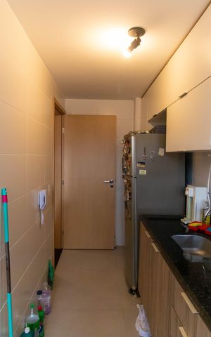 Apartamento à venda com 63m², 2 quartos e 1 vaga Apartamento à venda com 63m², 2 quartos e 1 vagaCozinha e Área de Serviço