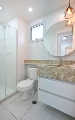 Apartamento à venda com 87m², 3 quartos e 2 vagasBanheiro Suíte 