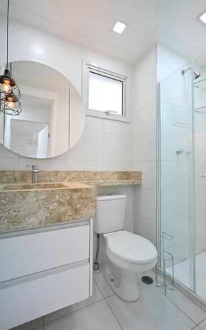 Apartamento à venda com 87m², 3 quartos e 2 vagasBanheiro