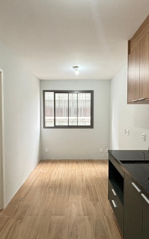 Studio à venda com 24m², 1 quarto e sem vagaSala