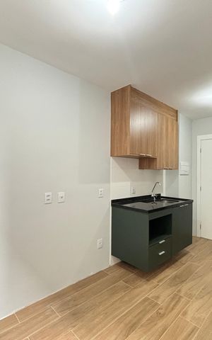 Studio à venda com 24m², 1 quarto e sem vagaSala