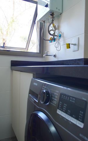 Apartamento à venda com 49m², 1 quarto e 1 vagaCozinha e Área de Serviço