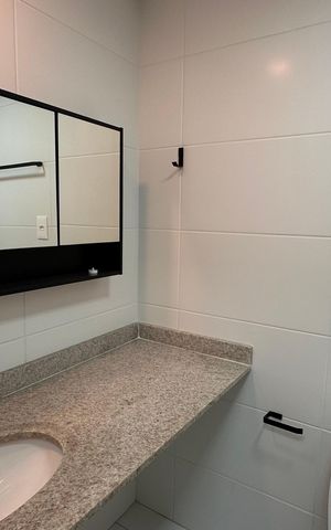 Studio à venda com 32m², 1 quarto e 1 vaga Studio à venda com 32m², 1 quarto e 1 vagaBanheiro social