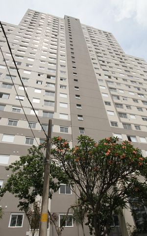 Apartamento para alugar com 34m², 2 quartos e 1 vagaFachada