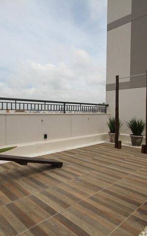 Apartamento para alugar com 34m², 2 quartos e 1 vagaÁrea comum