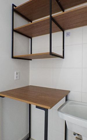 Apartamento para alugar com 34m², 2 quartos e 1 vagaÁrea de Serviço