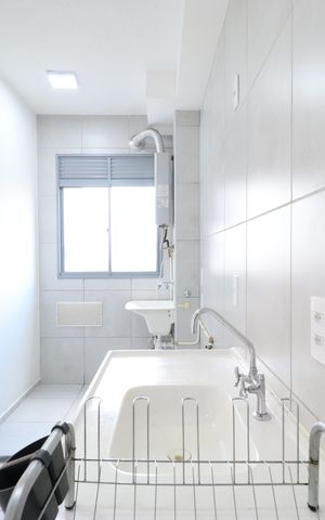 Apartamento à venda com 32m², 1 quarto e sem vagaCozinha e Área de Serviço