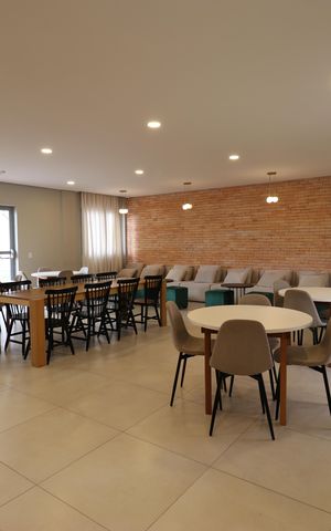 Apartamento à venda com 32m², 1 quarto e sem vagaÁrea comum - Salão de festas