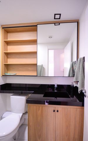 Apartamento à venda com 55m², 2 quartos e 1 vaga Apartamento à venda com 55m², 2 quartos e 1 vagaBanheiro da Suite