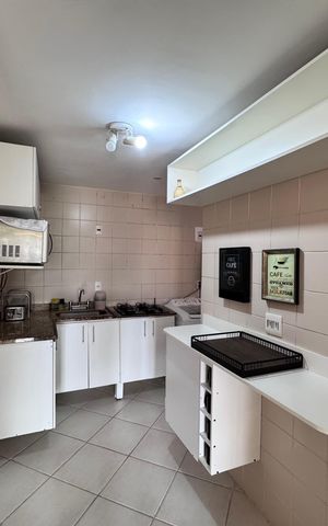 Apartamento para alugar com 110m², 2 quartos e 1 vaga Apartamento para alugar com 110m², 2 quartos e 1 vagaCozinha e Área de Serviço