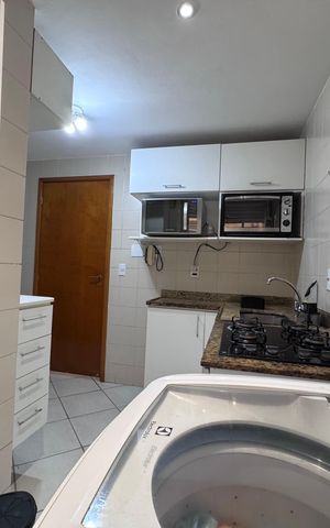 Apartamento para alugar com 110m², 2 quartos e 1 vaga Apartamento para alugar com 110m², 2 quartos e 1 vagaCozinha e Área de Serviço