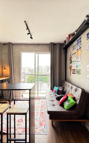 Apartamento à venda com 27m², 1 quarto e sem vagaSala