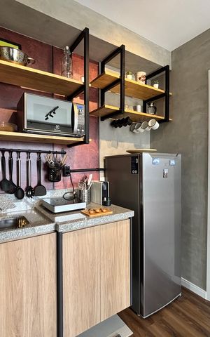 Apartamento à venda com 27m², 1 quarto e sem vagaCozinha