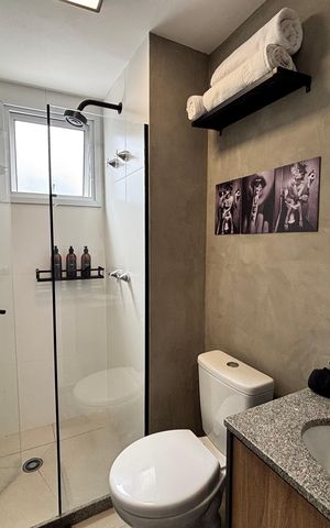 Apartamento à venda com 27m², 1 quarto e sem vagaBanheiro