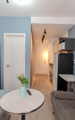 Studio à venda com 22m², 1 quarto e sem vaga Studio à venda com 22m², 1 quarto e sem vagaStudio