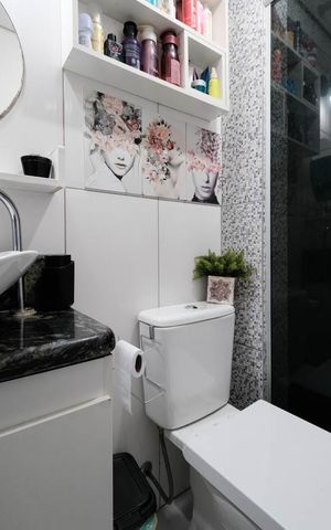 Apartamento à venda com 50m², 2 quartos e 1 vagaBanheiro