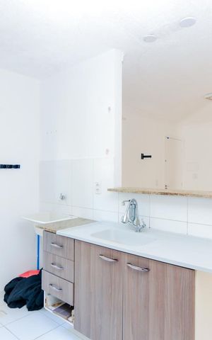 Apartamento para alugar com 42m², 2 quartos e 1 vagaCozinha e Área de Serviço
