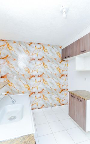 Apartamento para alugar com 42m², 2 quartos e 1 vagaCozinha e Área de Serviço