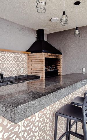 Apartamento à venda com 42m², 2 quartos e sem vaga Apartamento à venda com 42m², 2 quartos e sem vagaÁrea comum - Churrasqueira