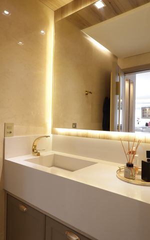Apartamento para alugar com 180m², 2 quartos e 3 vagasLavabo da Sala 2