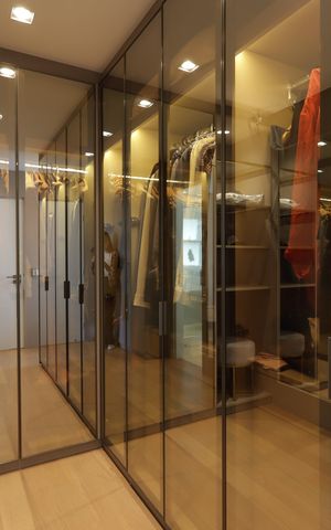 Apartamento para alugar com 180m², 2 quartos e 3 vagasCloset da suíte 1