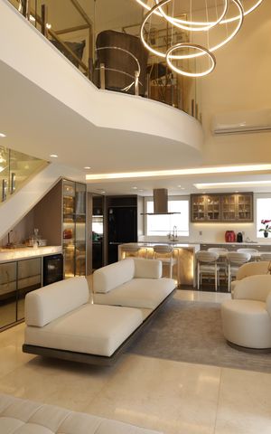 Apartamento para alugar com 180m², 2 quartos e 3 vagasSala