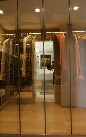 Apartamento para alugar com 180m², 2 quartos e 3 vagasCloset da suíte 1