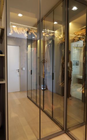 Apartamento para alugar com 180m², 2 quartos e 3 vagasCloset da suíte 1