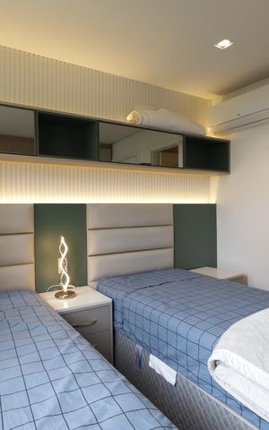 Apartamento para alugar com 180m², 2 quartos e 3 vagasSuíte 2