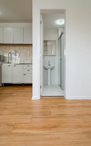 Studio à venda com 28m², 1 quarto e sem vagaStudio