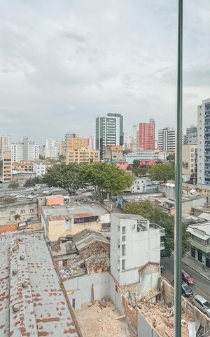 Studio à venda com 28m², 1 quarto e sem vagaVista da Varanda